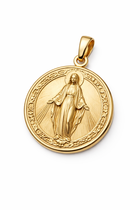 Aurelia Miraculous Medal Pendant