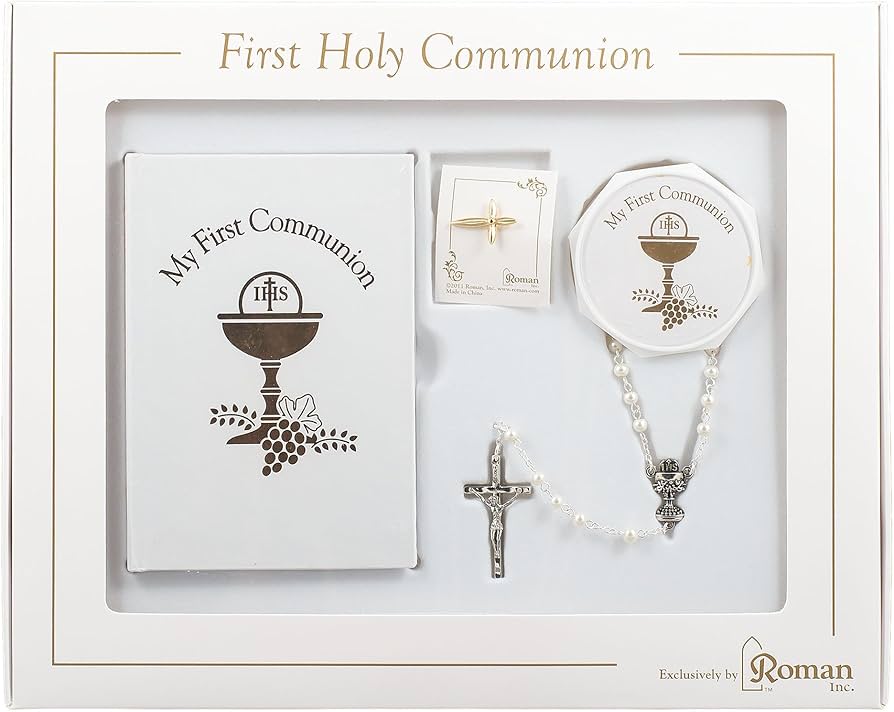 First Holy Communion Gift Set - "My First Communion" Keepsake Collection
