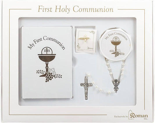 First Holy Communion Gift Set - "My First Communion" Keepsake Collection