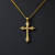 Radiant Gold Cross Necklace – A Timeless Symbol of Faith and Grace